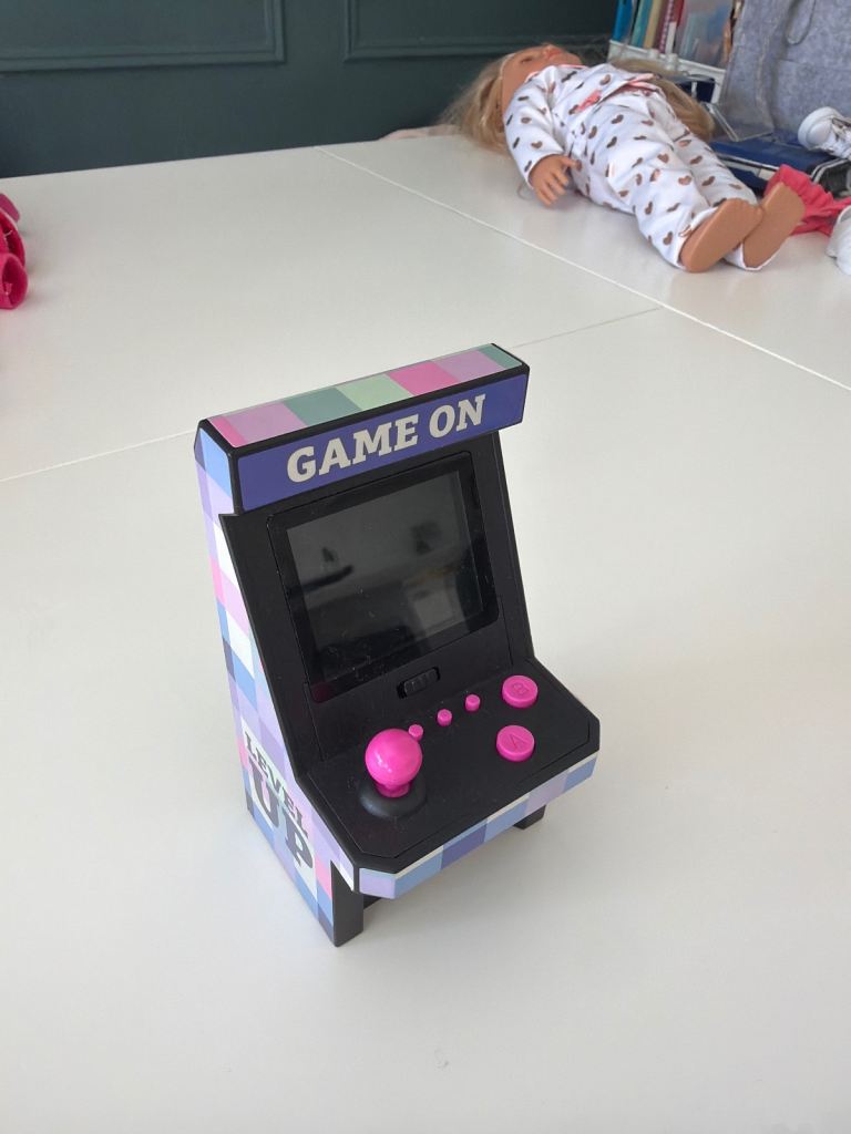 Mini Arcade Game Console – Good Condition, Retro Style