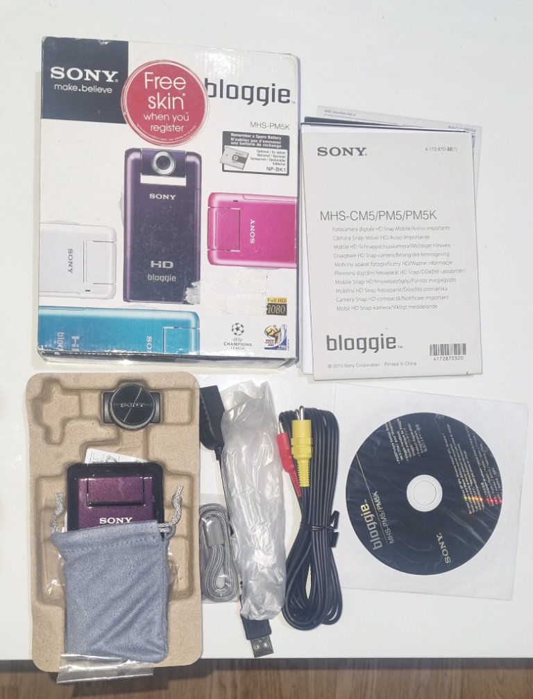 Sony Bloggie MHS-PM5K HD video camera