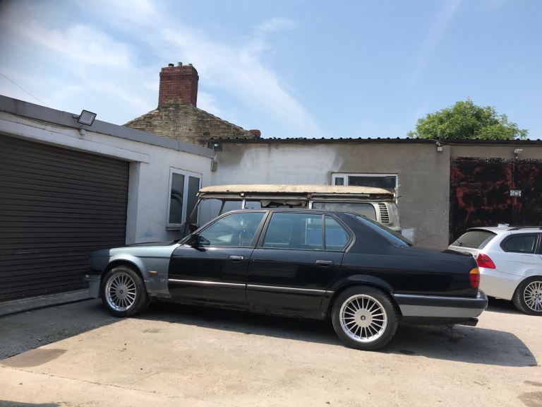 BMW E32 750iL project car 