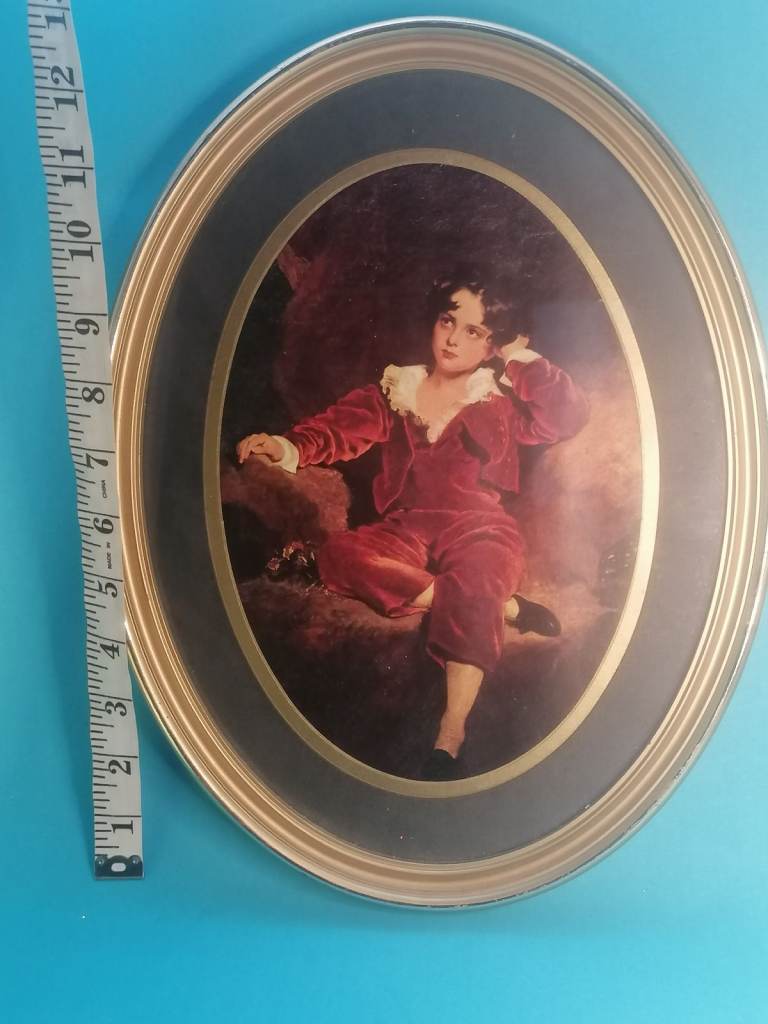 12,5-inch height.  MASTER LAMBTON Sir THOMAS LAWRENCE. (1769-1830)