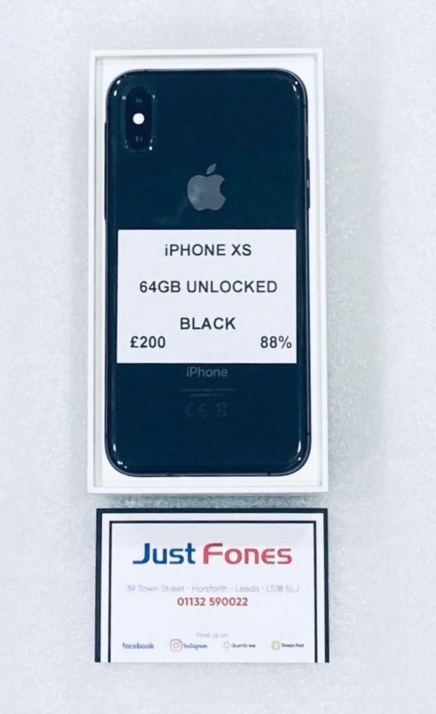 iPhone XS Unlocked 64GB 