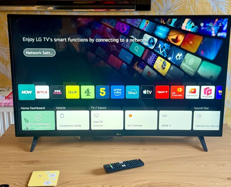 LG 43 inch 4K UHD Smart LED 📺 & REMOTE