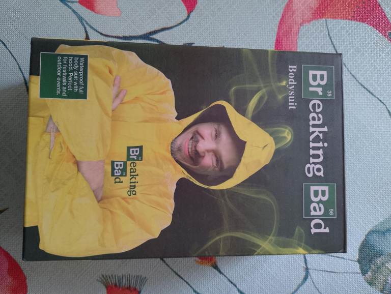 Fancy Dress Costume PLUS GLASSES Men's Breaking Bad Scientist Suit (Mad Scientist)