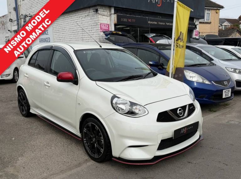 2020 Nissan Micra MARCH NISMO 1.2 Petrol White 5dr Hatchback Petrol Automatic