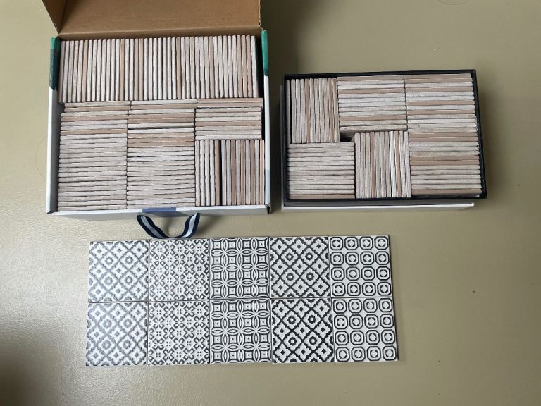 Patterned Ceramic Tiles