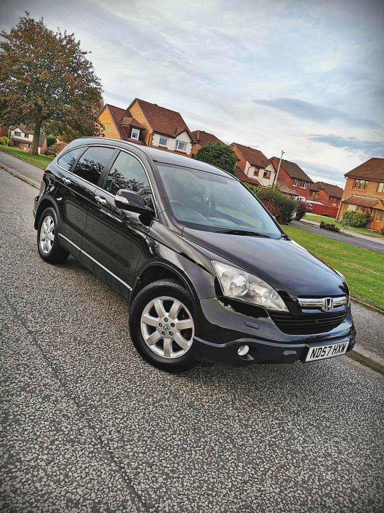 2008 HONDA CR-V I-CTDI...RARE 4X4...2.2 DIESEL...155 BHP...6 SPEED...FSH...TOWBAR...FULL MOT...VGC