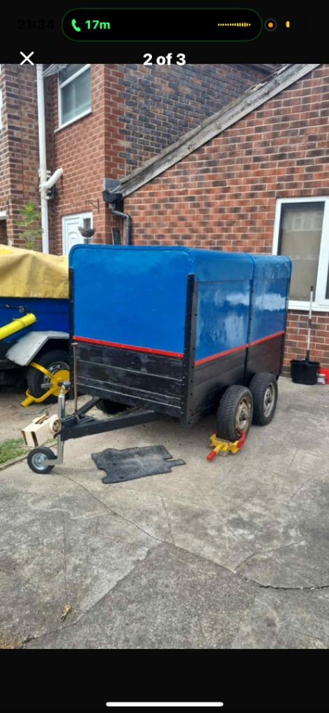 7ft by 4ft Twin Axel Trailer