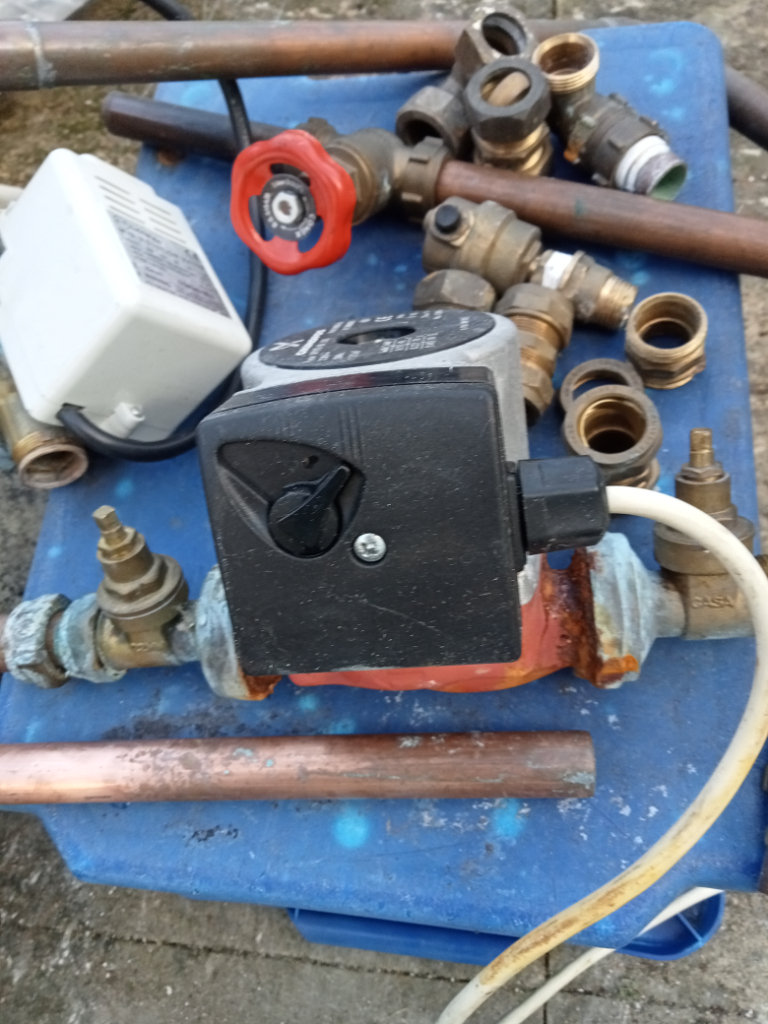 central heating parts grundfos pump etc