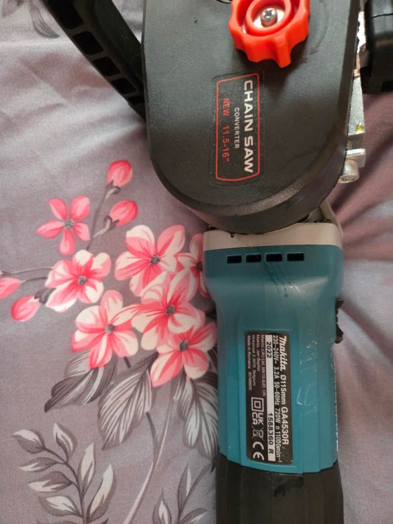 Makita Angle Grinder Chain Saw Converter – Good Condition
