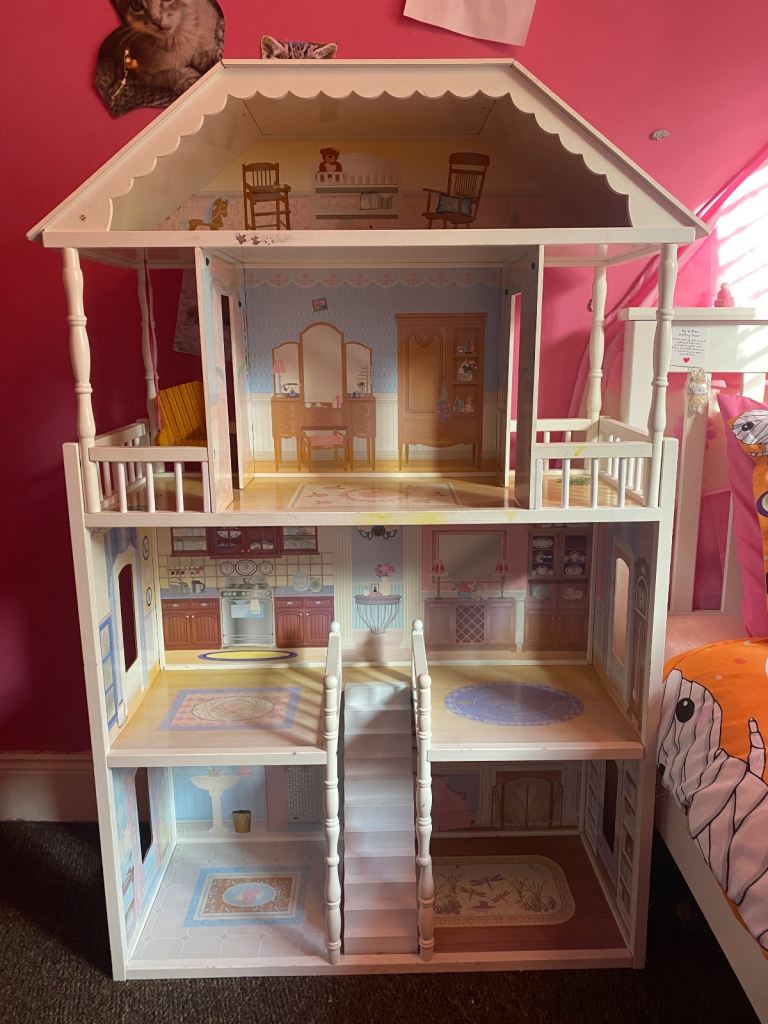 GONE Doll house with furniture  FREE GONE