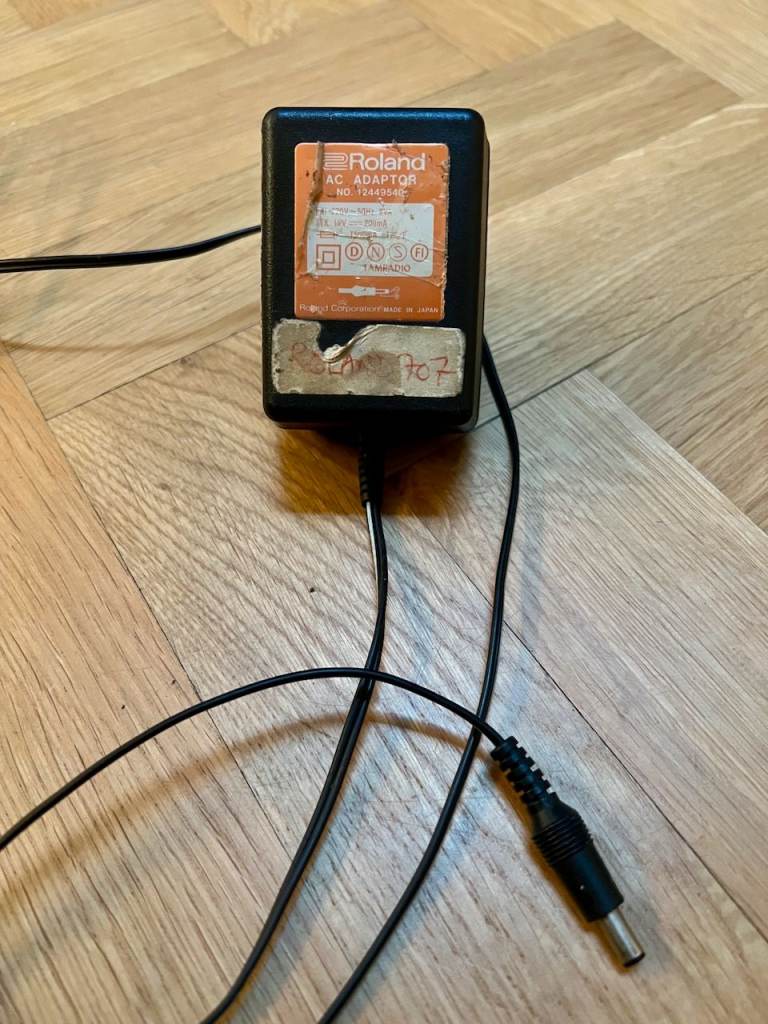 Roland TR-707 Drum machine with both HKA V2 ROM Expansion and Cymbals Board