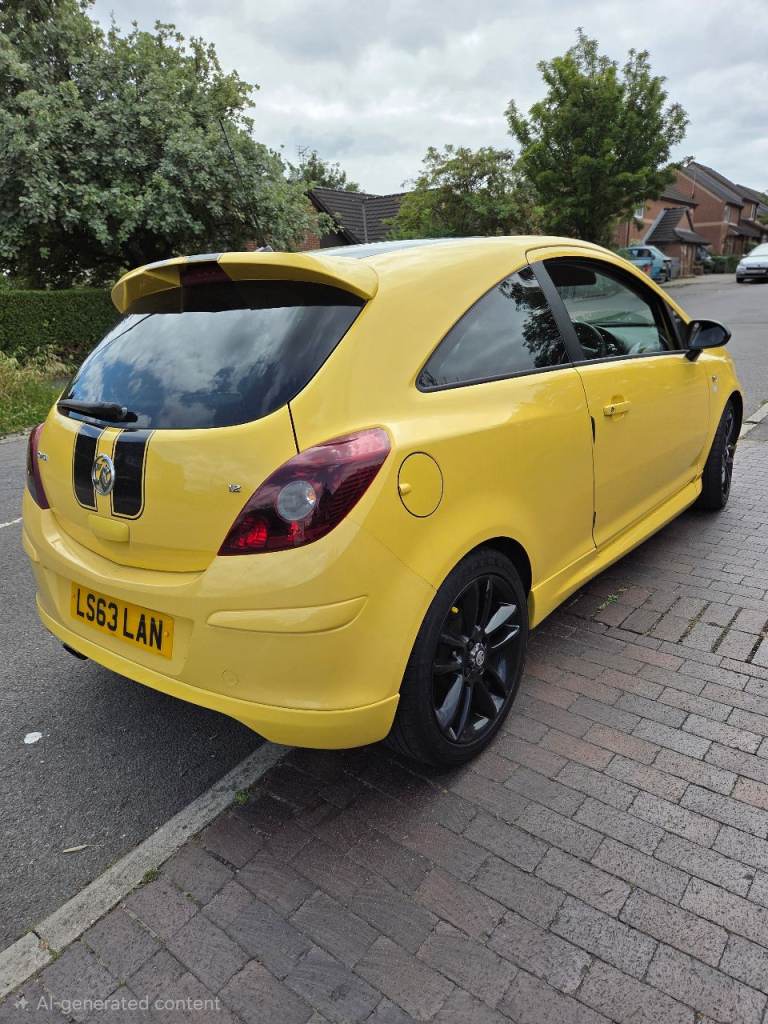 Limited edition 2014 corsa for sale 