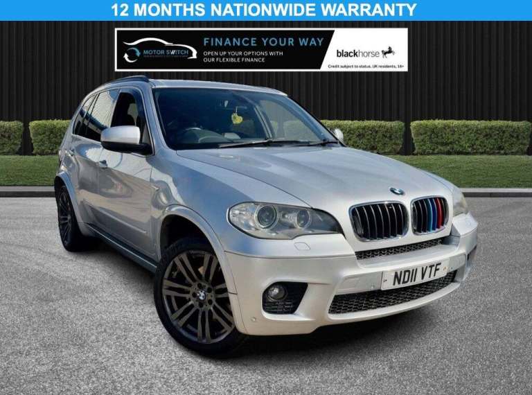 2011 11 BMW X5 3.0 30D M SPORT SUV 5DR DIESEL STEPTRONIC XDRIVE EURO 5 (245 PS)