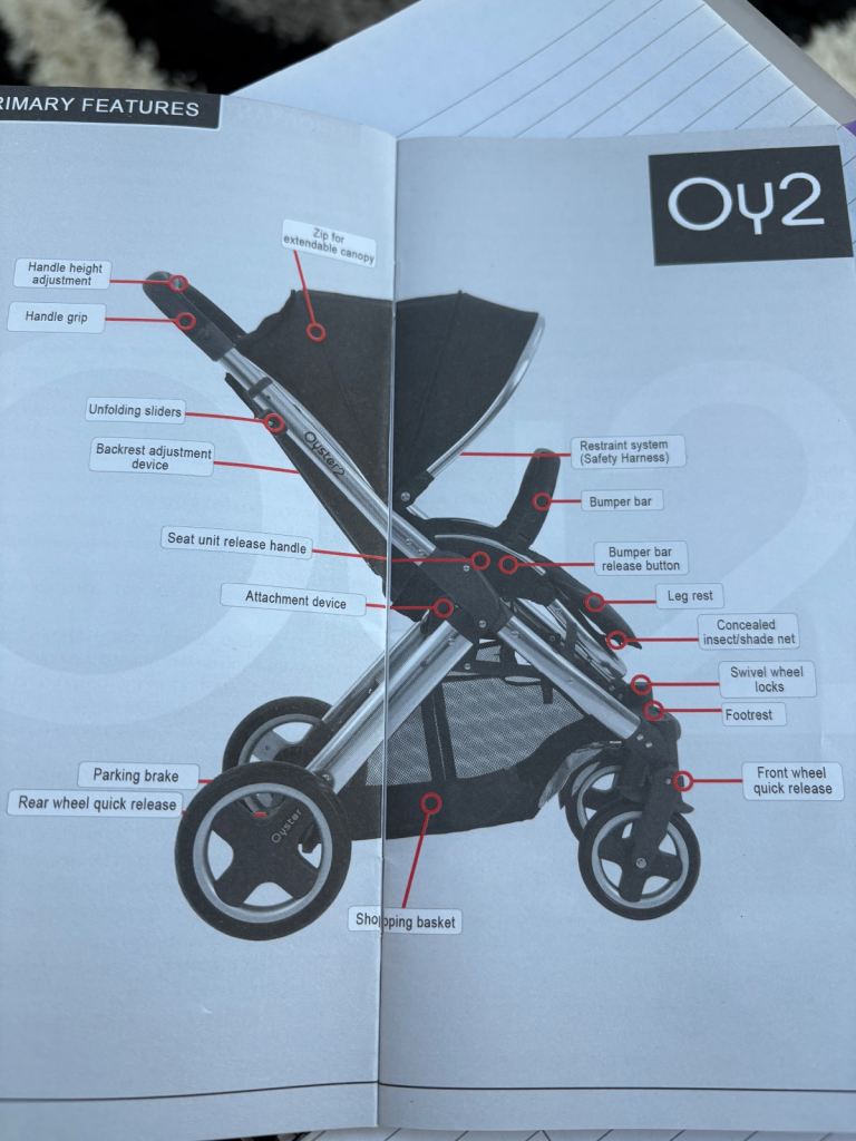 Pushchair/carrycot