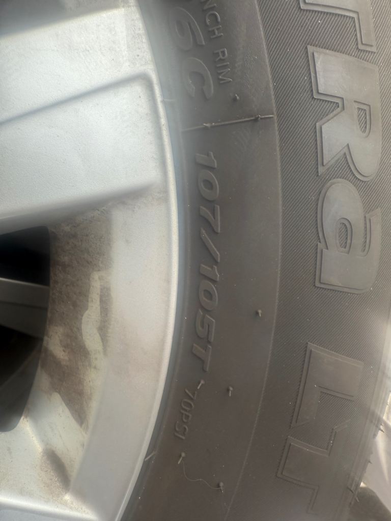 Vw transporter alloys 17” 