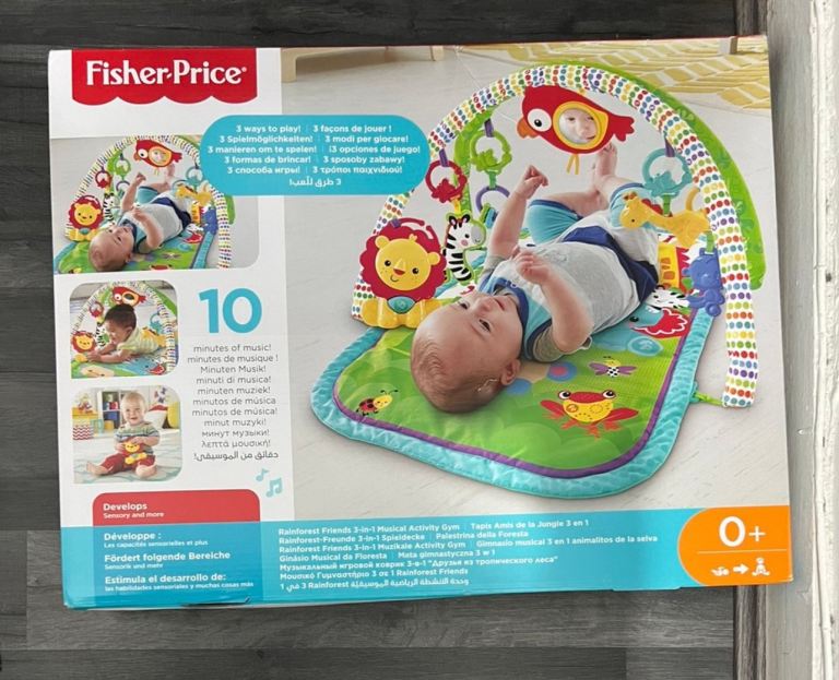 Fisher Price Rainbow 3 in 1 musical activity gym