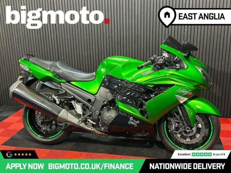 2012 09 KAWASAKI ZZR1400 ABS FINANCE SPECIALISTS APPLY NOW