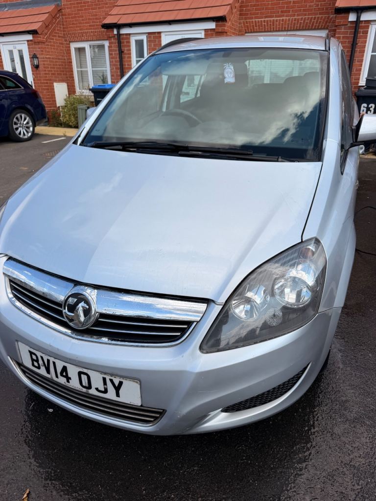 Vauxhall, ZAFIRA, MPV, 2014, Manual, 1686 (cc), 5 doors