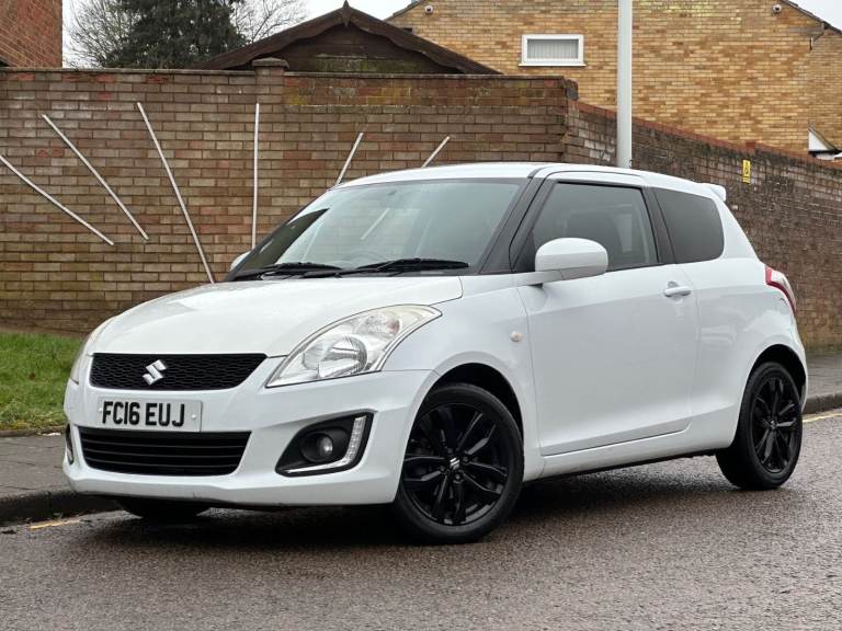 Suzuki Swift SZ-L 1.2 Petrol Manual – 56,000 Miles White £35 Road Tax – Long MOT History 3dr Manual