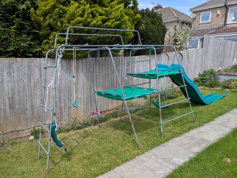 FREE Climbing frame with slide
