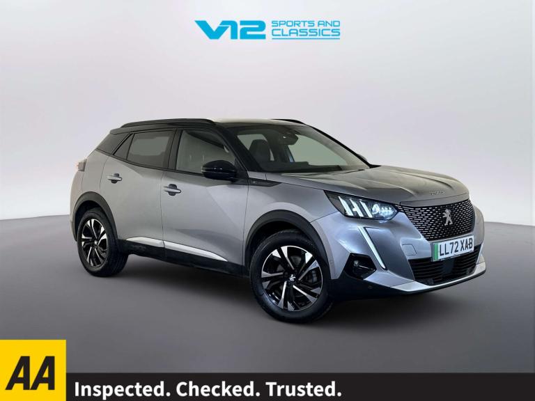 2022 Peugeot E-2008 50kWh GT SUV 5dr Electric Auto (7kW Charger) (136 ps) SUV Electric Automatic
