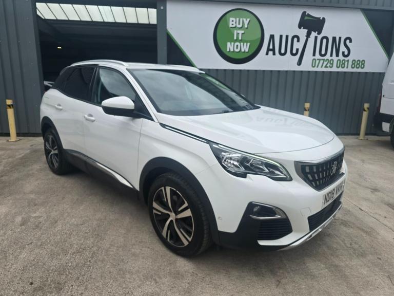 2018 Peugeot 3008 1.2 PureTech Allure 5dr HATCHBACK Petrol Manual