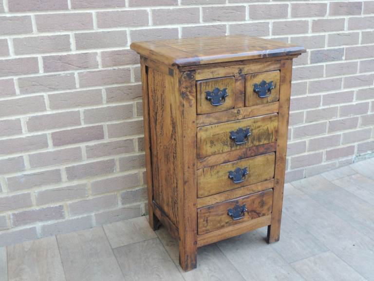 Compact Mango Chest of Drawers (UK Delivery)