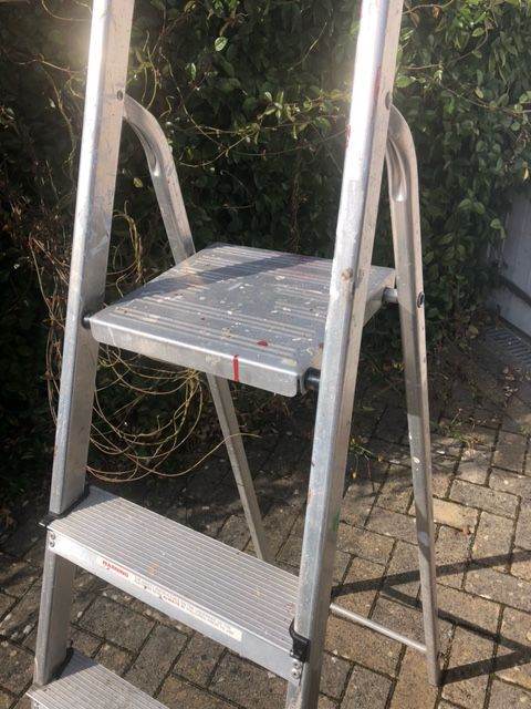 Aluminium  five stepladder