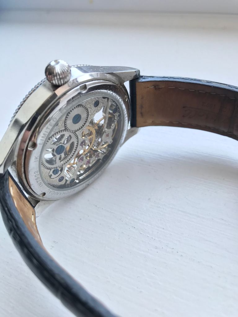 Ingersoll Skeleton Limited Edition stainless stainless model.