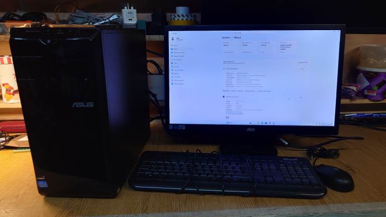 ASUS CM6730 INTEL CORE  i 5  DESKTOP  PC 