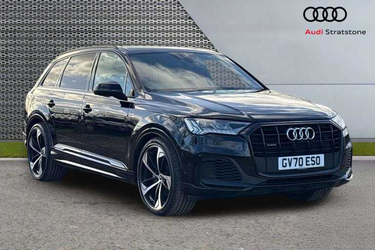 2020 Audi Q7 55 TFSI Quattro Black Edition 5dr Tiptronic [C+S] SUV Petrol Automatic