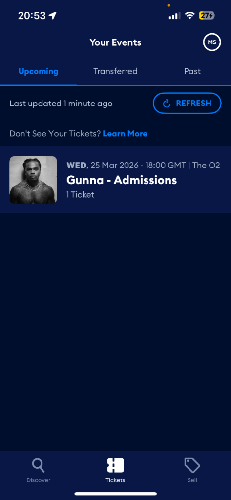 Gunna tickets 25th march london