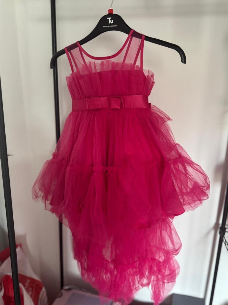 Flared dress for 5 years girl 