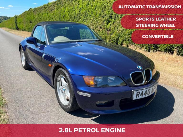 1997 BMW Z3 2.8 2dr Auto CONVERTIBLE Petrol Automatic