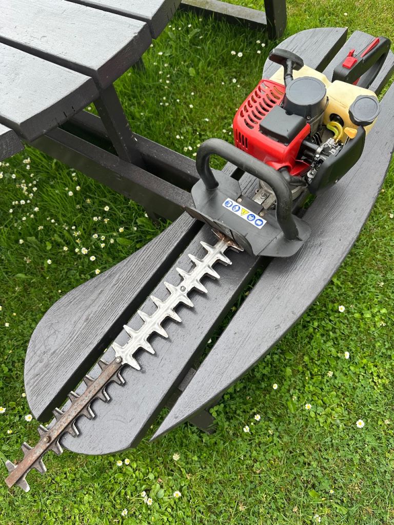 Mountfield HT55 petrol hedge cutter vgc 24” clippers lawnmower mower trimmer 