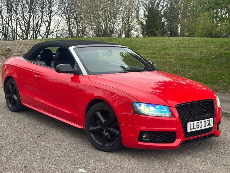 2011 Audi A5 Cabriolet 2.0 TDI S line fully loaded heated seats with heated neck heaters 