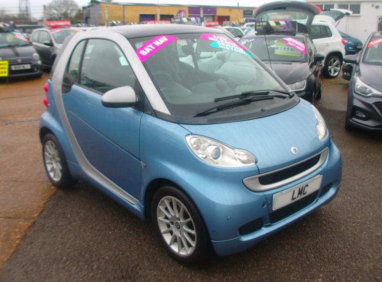 2012 Smart ForTwo Automatic 1.0 MHD Passion Coupe 2dr Petrol SoftTouch (s/s)