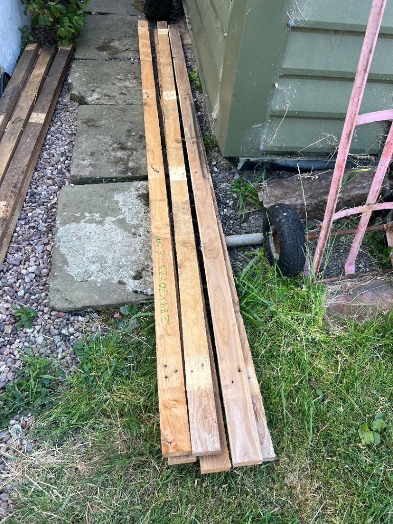 Timber Planks for DIY or Garden Projects – Good Condition
