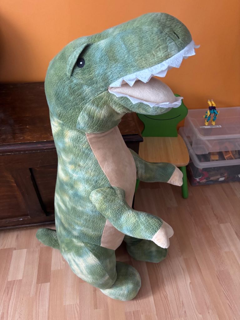 Large Plush Dinosaur