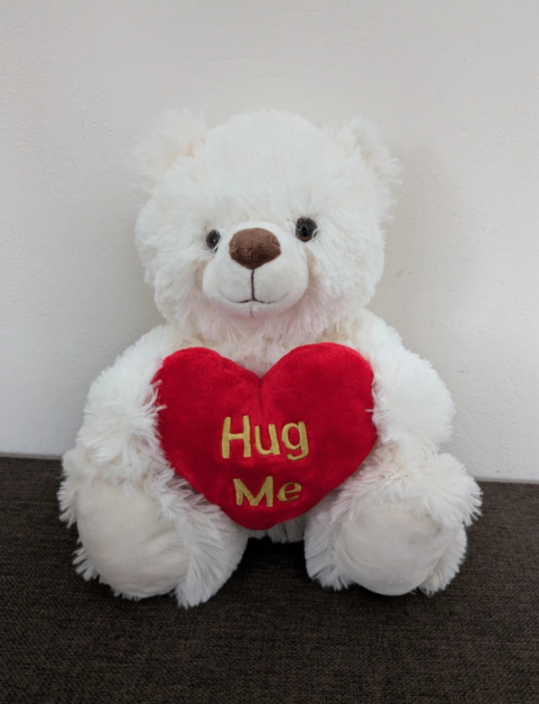 White Teddy Bear, New