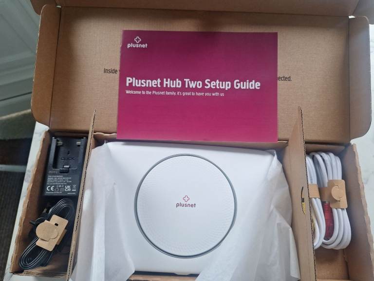 Plusnet Hub Two Router – Brand New, Boxed