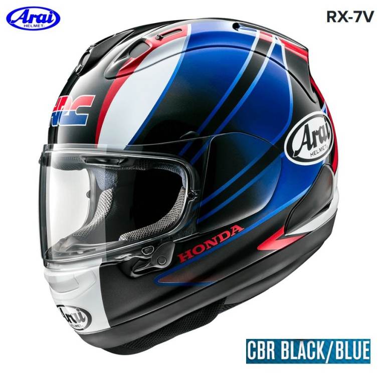 RARE #ARAI RX-7V - MOTORCYCLE HELMET - HONDA HRC CBR - SMALL - NEW BOXED - £750