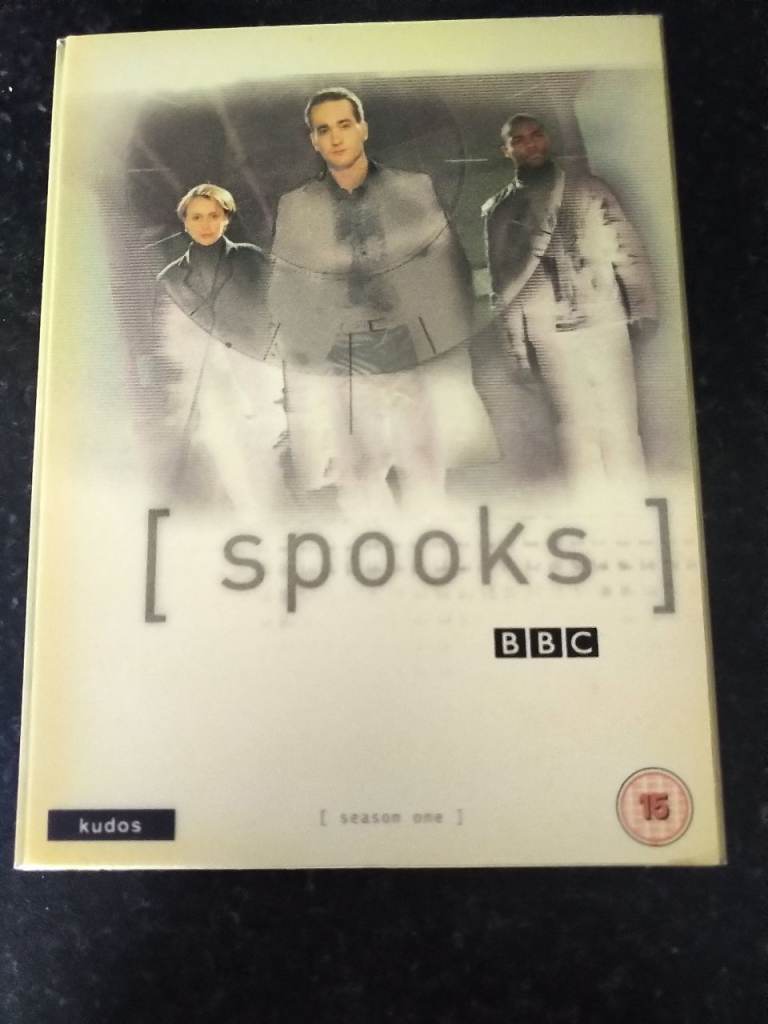 Spooks - Series One - DVD Box set, 3 DVDs, region 2 -Very good condition 