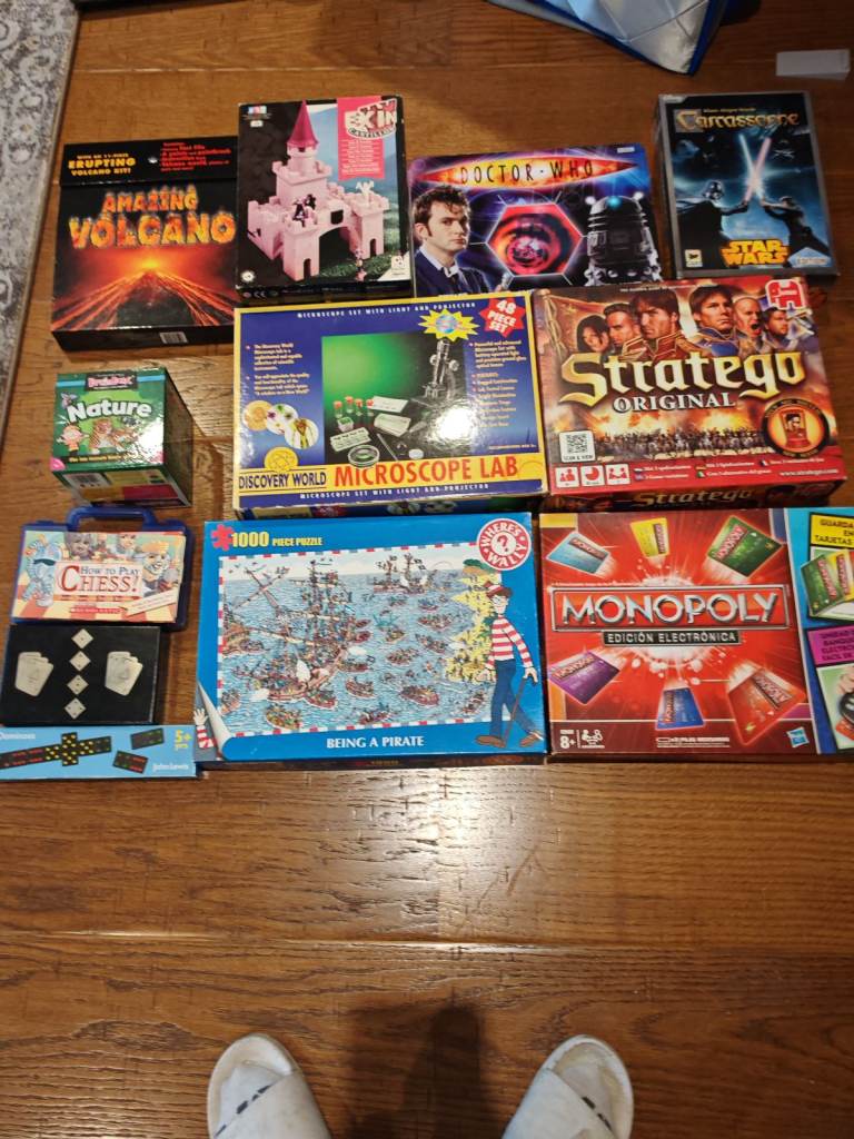 Selection classic board game for sale as a Pack