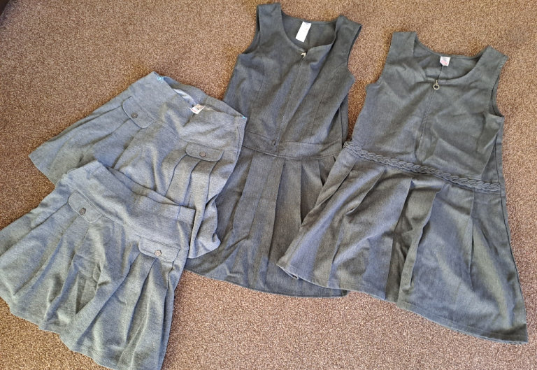 Uniform dresses/skirts (4 items)