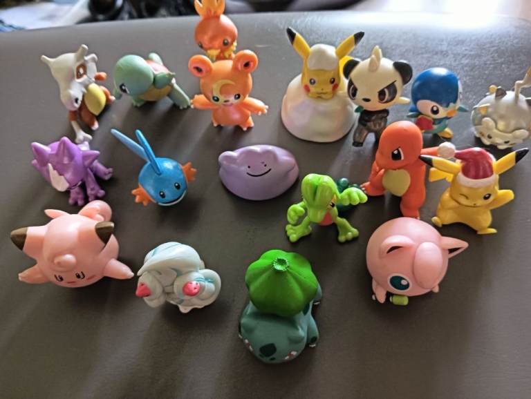 18 Original Pokémon figures date ranging 2018-2022