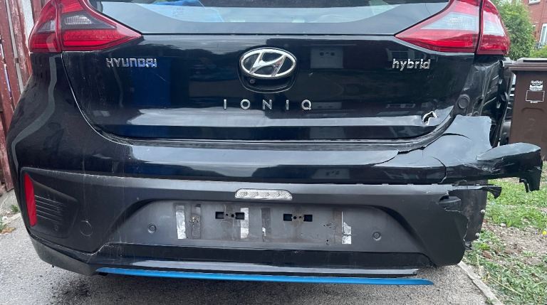 HYUNDAI IONIQ PREMIUM Rear bumper ( corner damaged ) in black £190