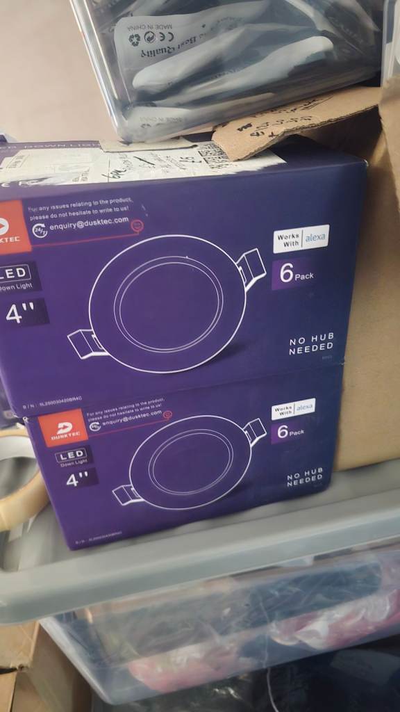 Dals LED 4" Recessed Lighting 6-Pack – New