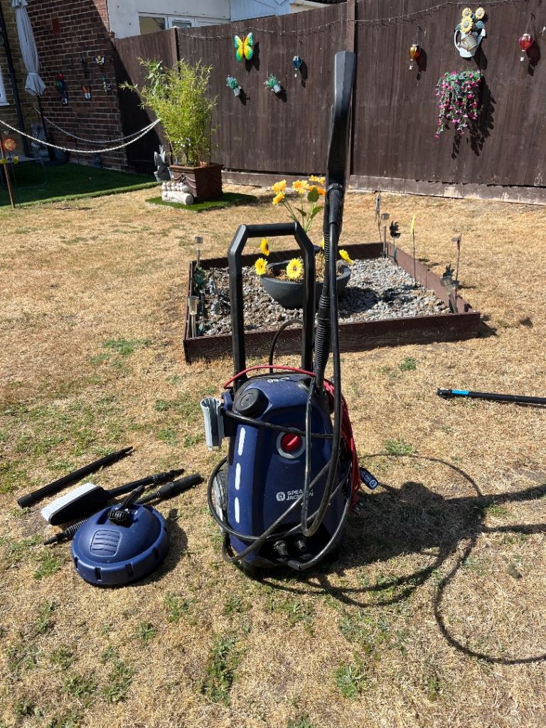 Pressure Washer with Patio Cleaner Attachment – Good Condition