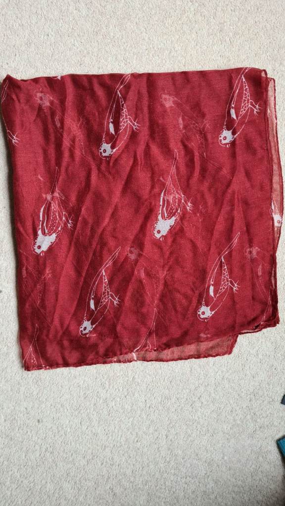 Red Bird Scarf